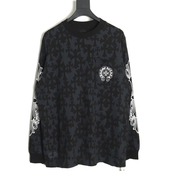 Chrome Hearts All Over Cemetery Hoodie - Picture 1 of 9